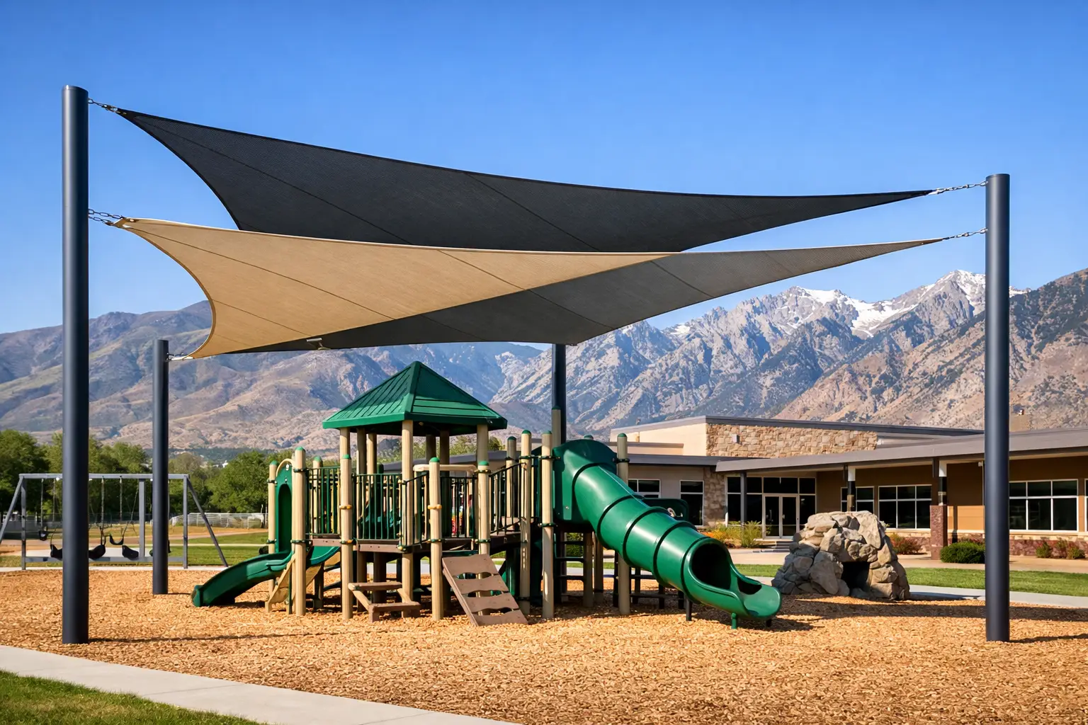 Utah School Playground Shade That Holds Up Utah School Playground Shade That Holds Up